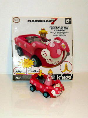 Mario Kart Wii K'NEX Building Set: Princess Peach, Birthday Girl Kart