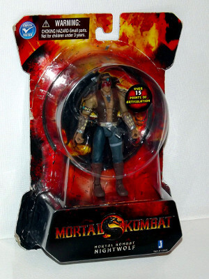 Mortal Kombat Action Figure: 4" Nightwolf
