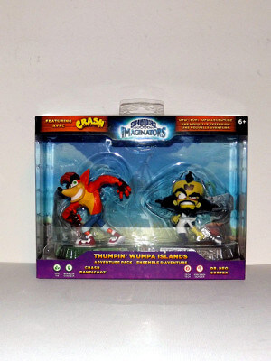 Skylanders Figure Set: Thumpin' Wumpa Islands Adventure Pack (PVC)