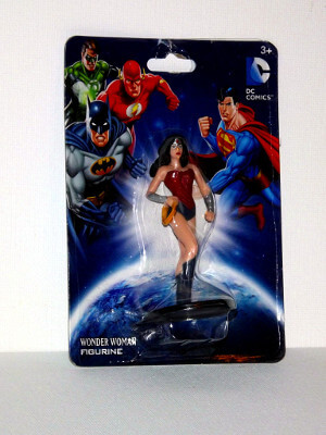 DC's Wonder Woman Mini PVC Figure: 2¾" Wonder Woman
