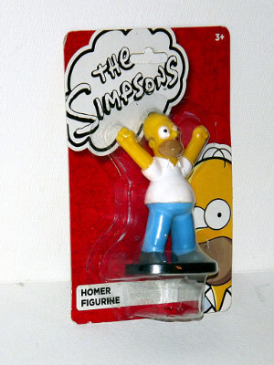 The Simpsons Mini PVC Figure: 3" Homer Simpson