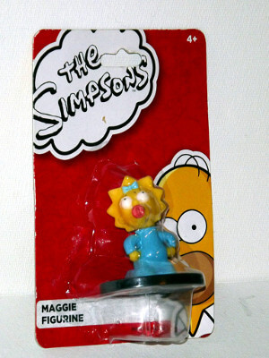 The Simpsons Mini PVC Figure: 2" Maggie Simpson