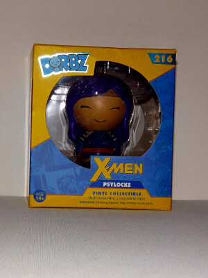 X-Men DORBZ Figure: 3" Psylocke (PVC)