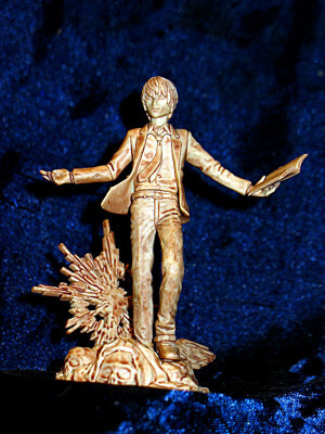 Death Note Trading Figure: 3½" Real Figure Collection: Yagami Light as Kira Statue